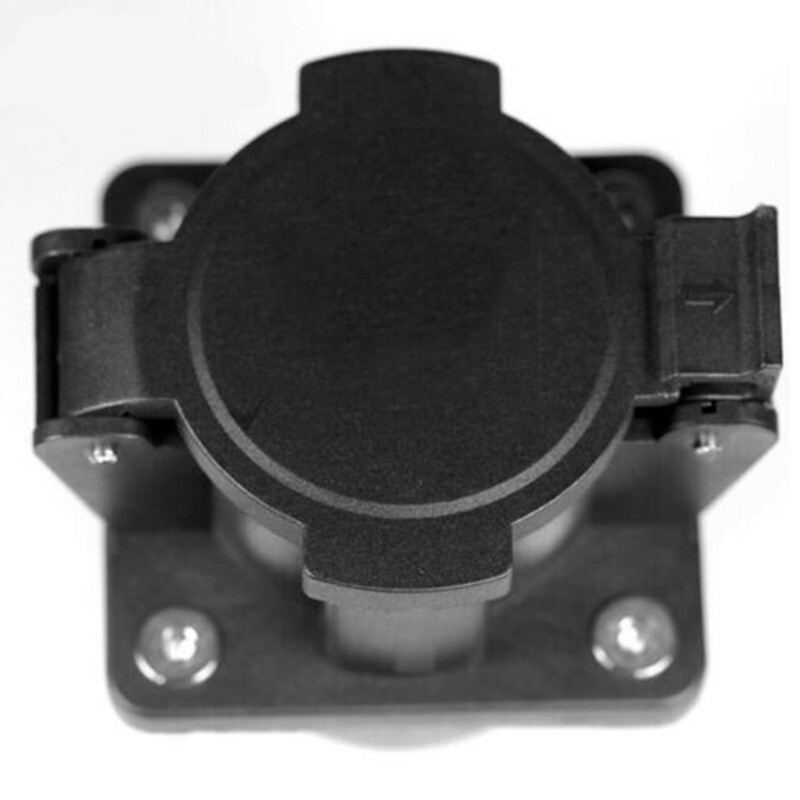 Type 1 EV Charging Socket Inlet, SAE J1772 Receptacle Connector 80A 250V