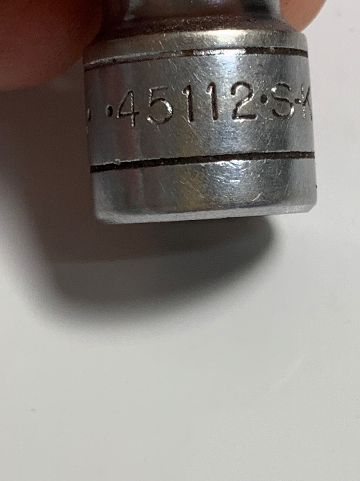 SK Hand Tools 45112 3/8″ Dr. 3/8″ 6pt Standard Fractional Chrome Socket