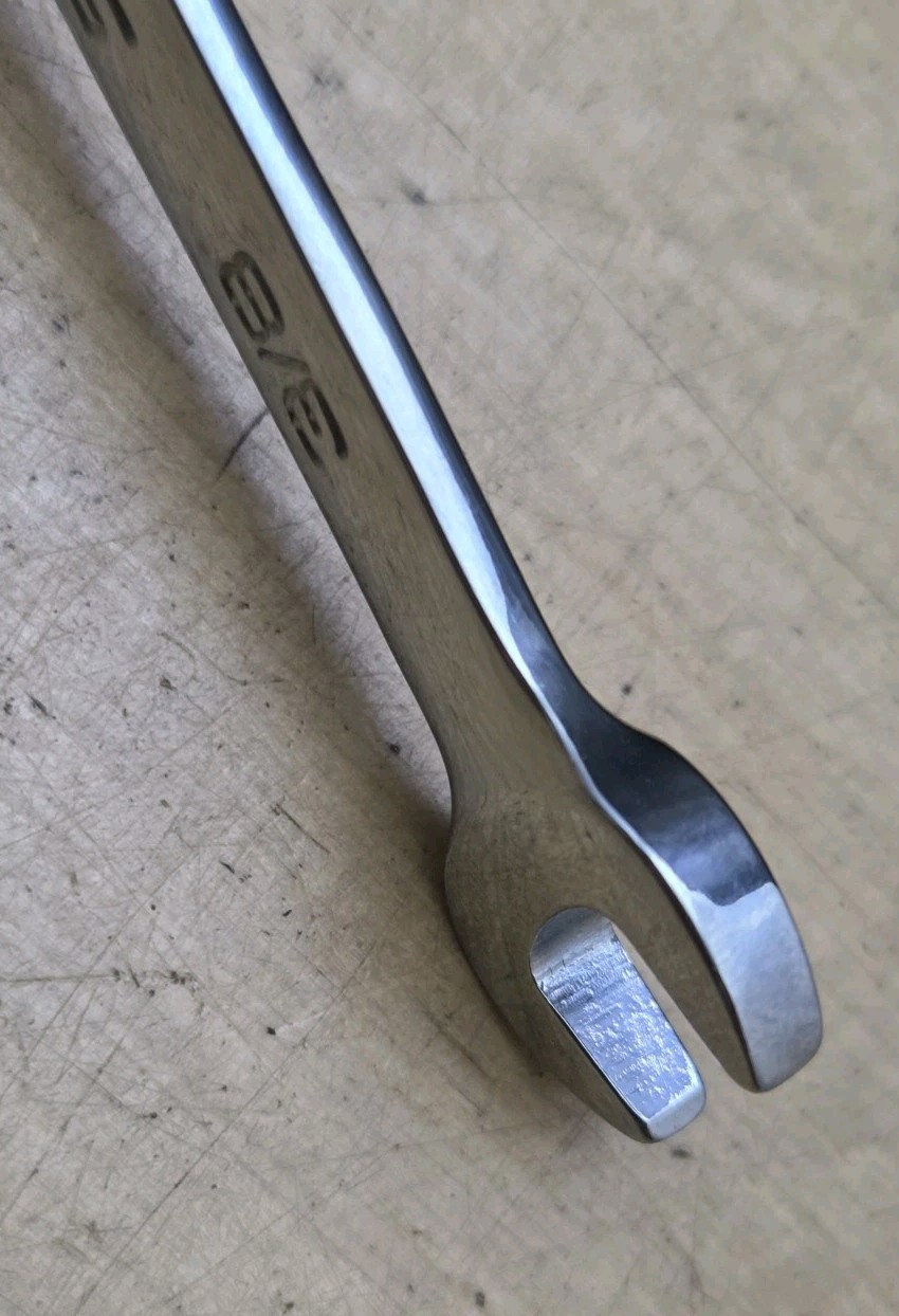 New Snap On VO1214B – 3/8″ X 7/16″ Chrome Double Open End Wrench