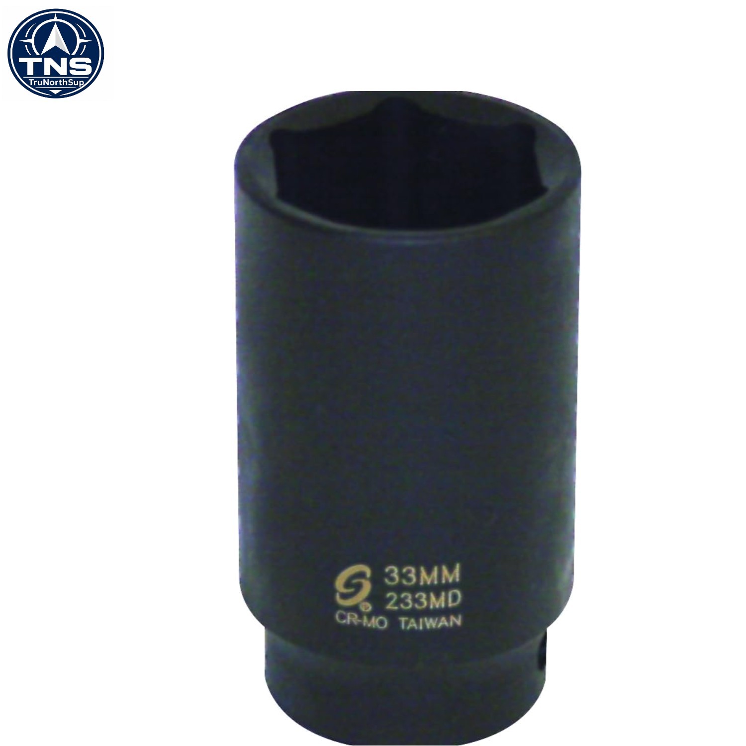 Industrial-Grade 1/2-Inch Drive 33mm Deep Impact Socket – Ultimate Durability