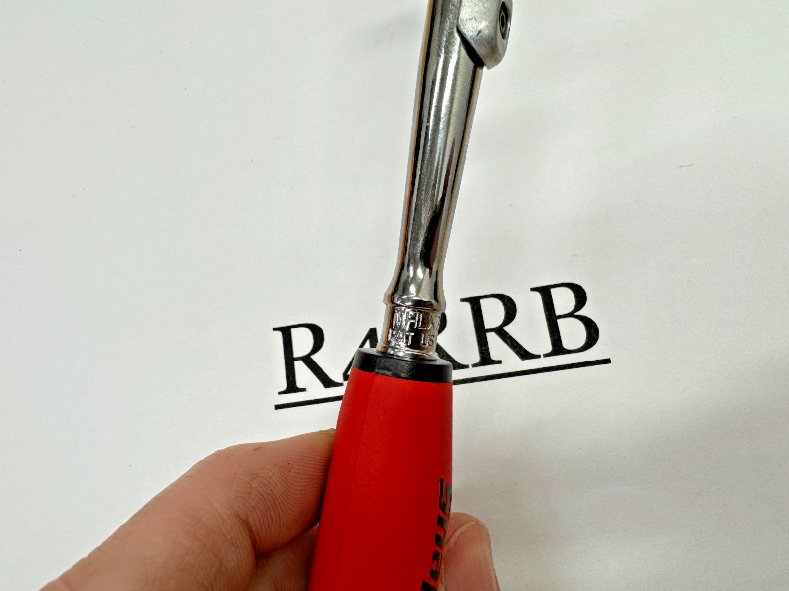 Snap-on Tools NEW RED 3/8″ Drive Compact Body LOCKING Flex Ratchet THLX72 / FHLX