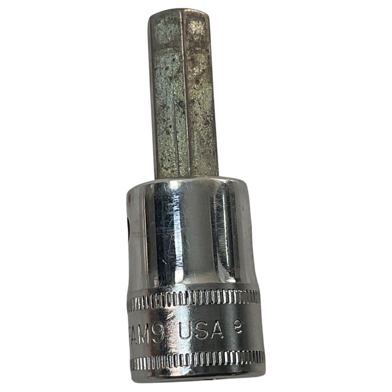 Snap-on Hex Bit Socket 8mm 6 Point 3/8″ Drive FAM8A Sold As Pictured Mechanic