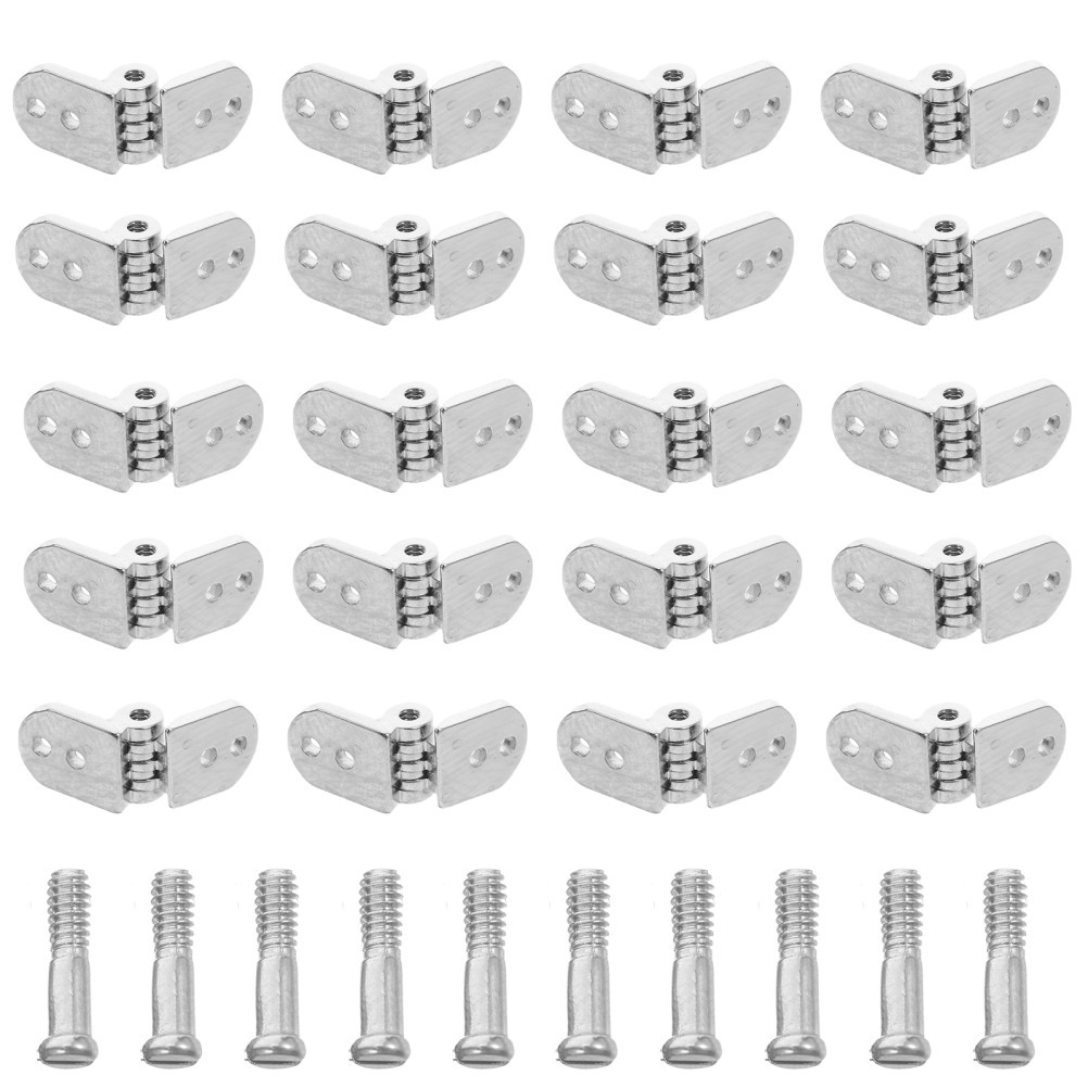 5 Sets Metal Eyewear Hinges Replacement for Repair Kit Eyeglasses Supplies
