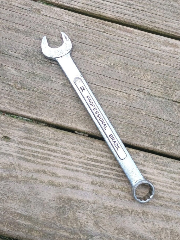 Vintage K Professional 3/4″ Combination Wrench Drop Forged Steel Brazil