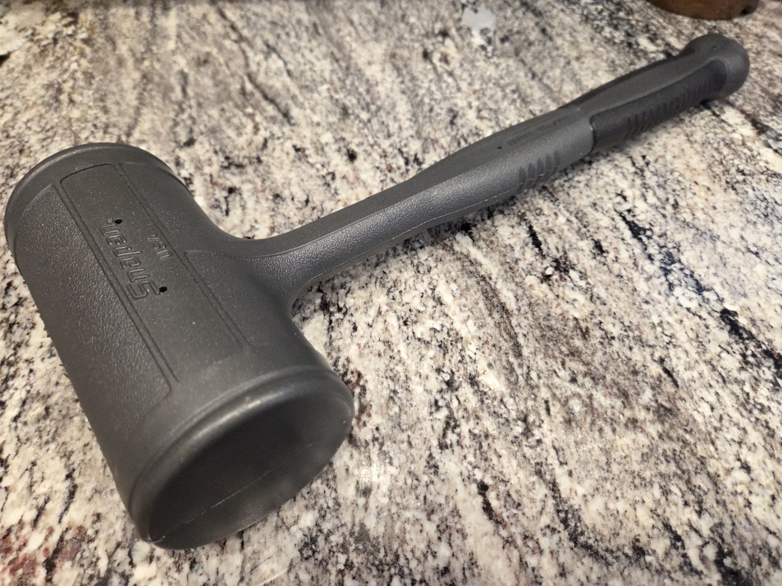 Snapon Tools 56 oz Soft Grip Dead Blow Hammer- Titanium Gray