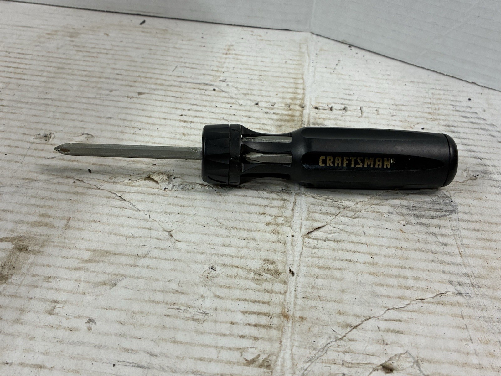 Vintage Craftsman All-in-One Screwdriver 41748 with 3 Phillips and 3 Flat Nice