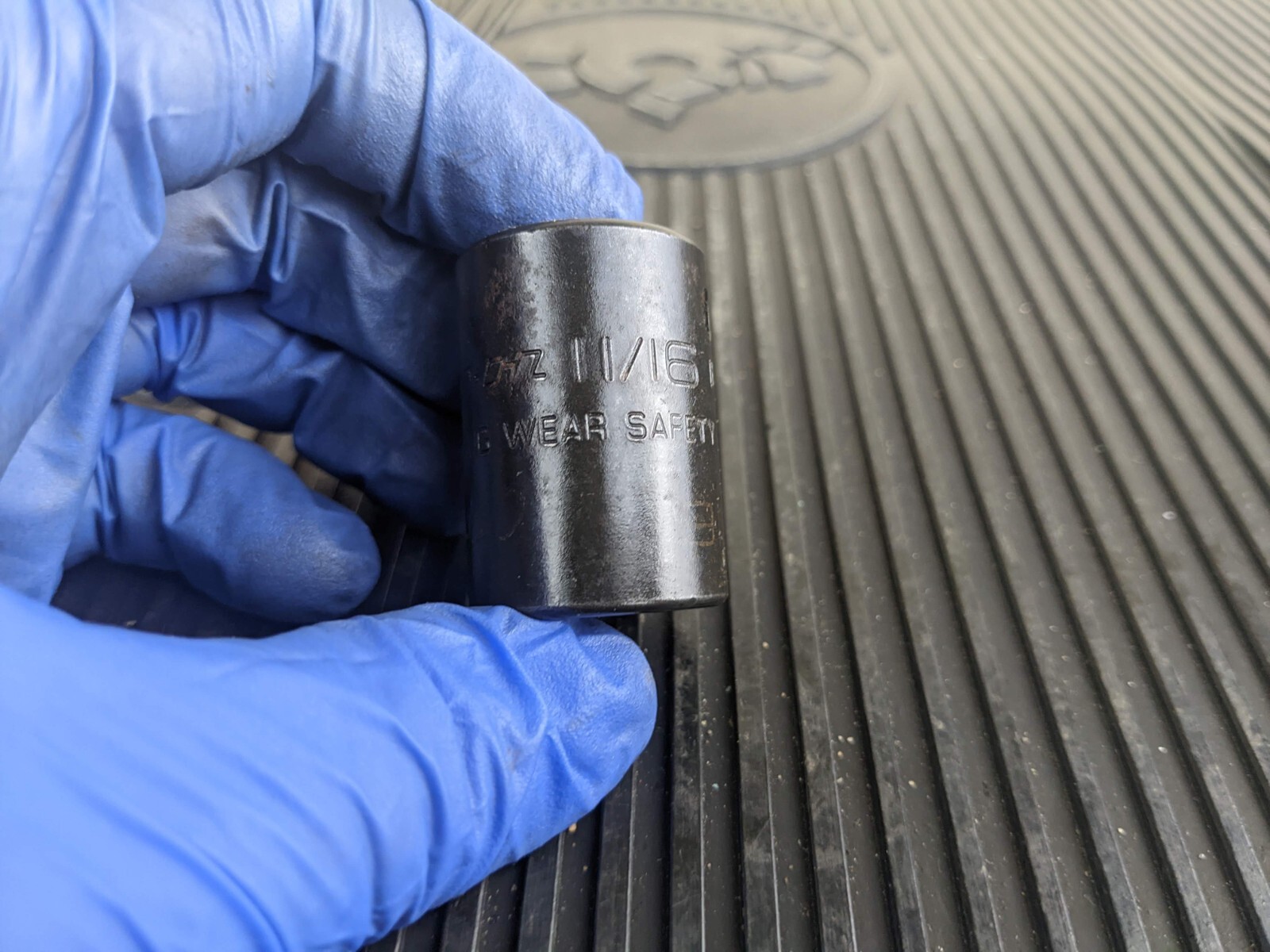 #ar277 Snap-on Tools IML220 1/2″ Drive 11/16″ 6 Point Shallow Impact Socket SAE