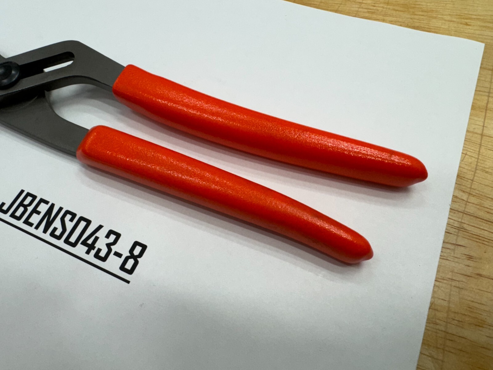 Snap-on Tools NEW ORANGE 9″ Adjustable Joint Interlocking Channel Pliers 91ACPO