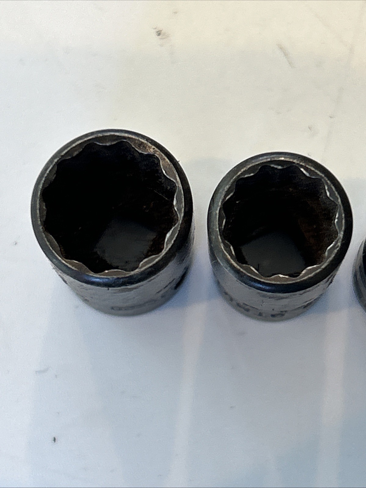 Snap On GTMD14 GTMD12 GTMD10 GTMD6 Shallow Socket Set 1/4″ Drive 12pt Black