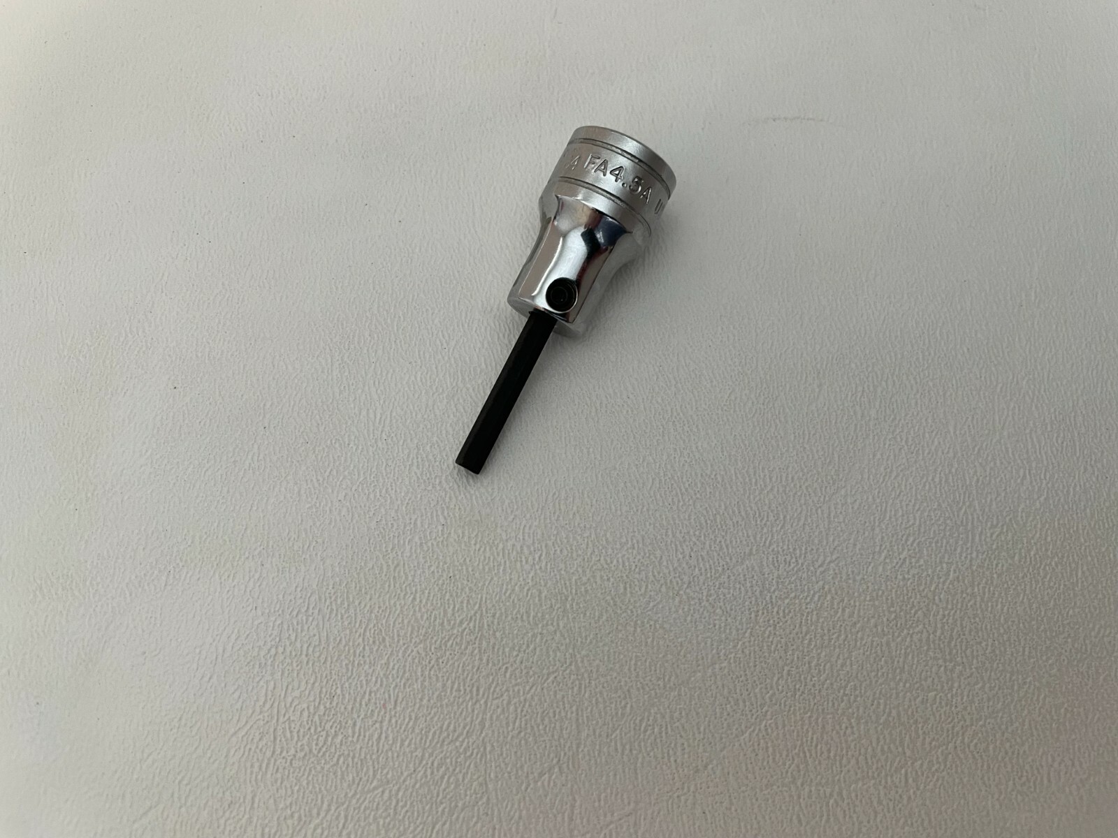Snap-On Tools USA 3/8″ Drive 9/64″ SAE Hex Bit Chrome Socket FA4.5A *NEW BIT*