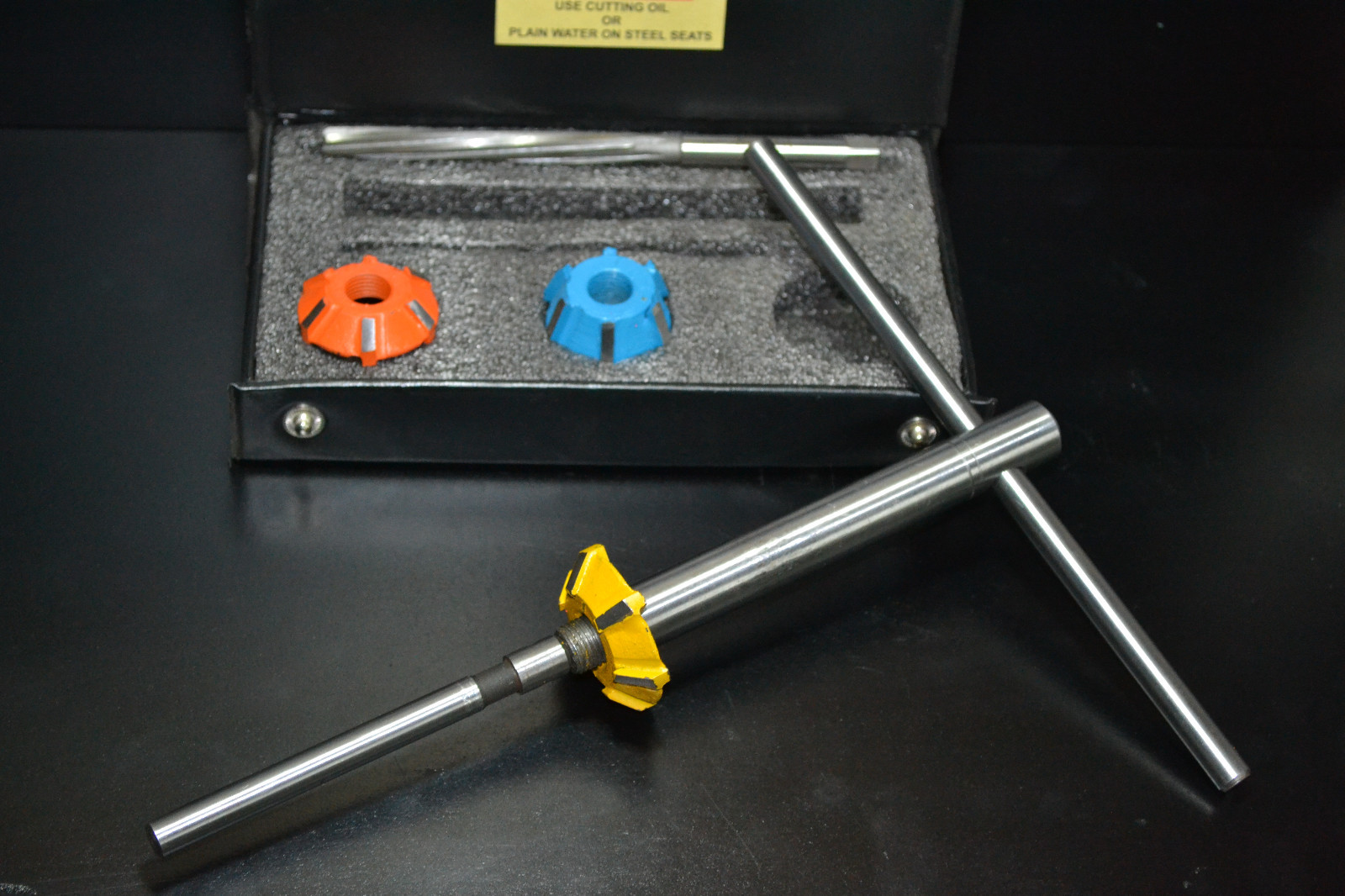 AIRCRAFT ENGINE CONTINENTAL TSIO 520 VALVE SEAT RESTORATION KIT CARBIDE TIPPED