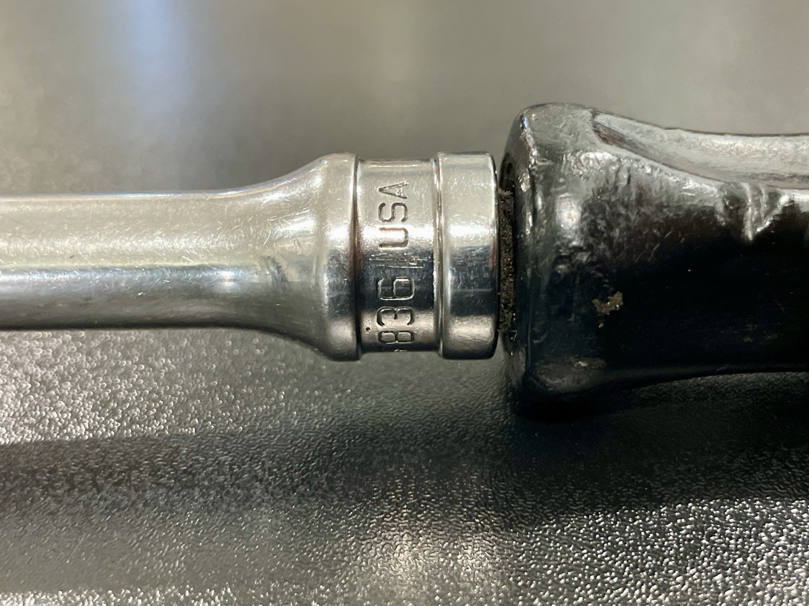 Snap on 3/8” Drive Hard handle F836 36tooth Ratchet