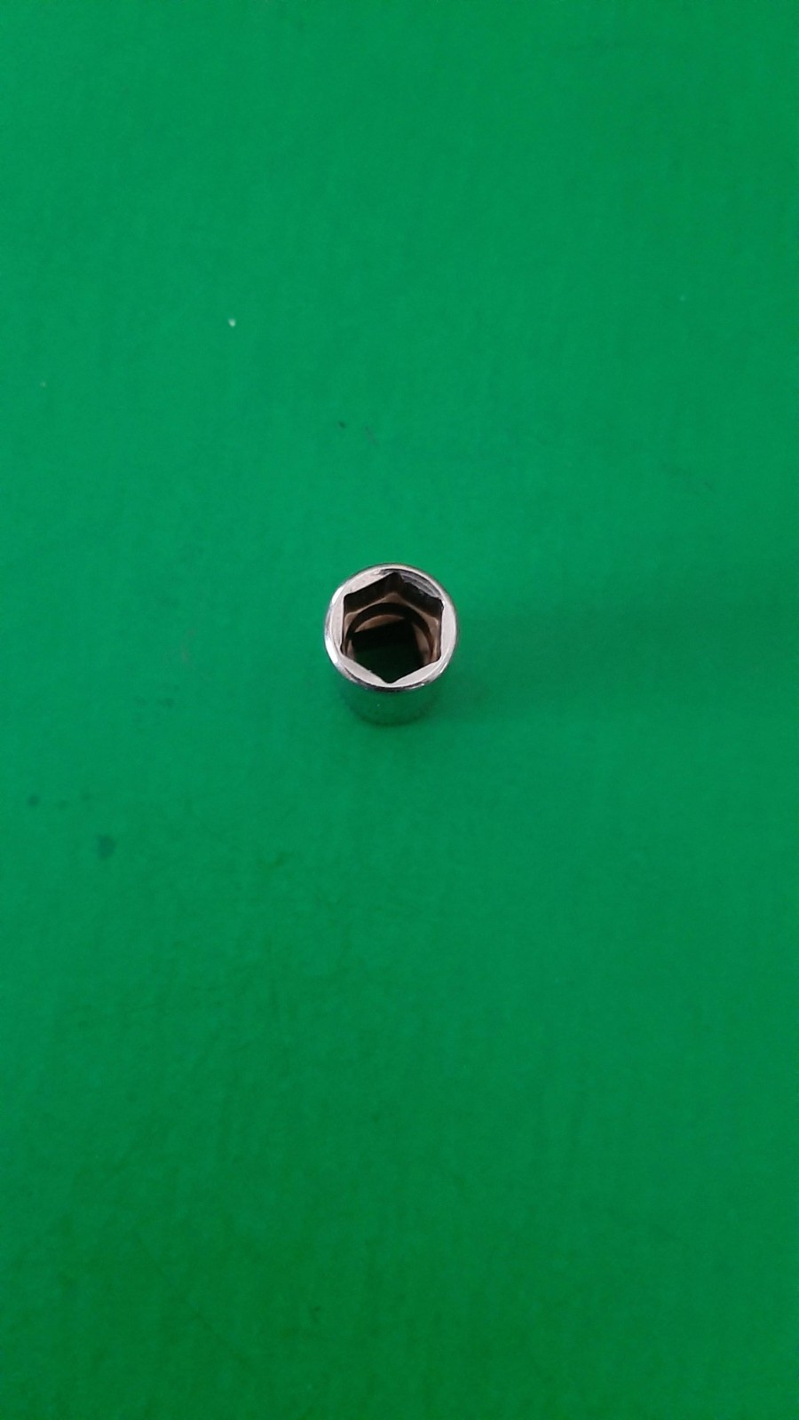 2007 Snap-on Tools USA 1/4″ Drive 9mm 6pt Point Shallow Chrome Socket TMM9
