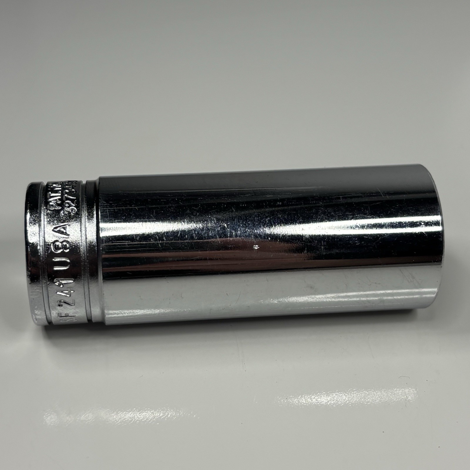 Snap On Tools SF241 3/8 Dr 12Pt SAE 3/4 Flank Dr Deep Socket USA VTG