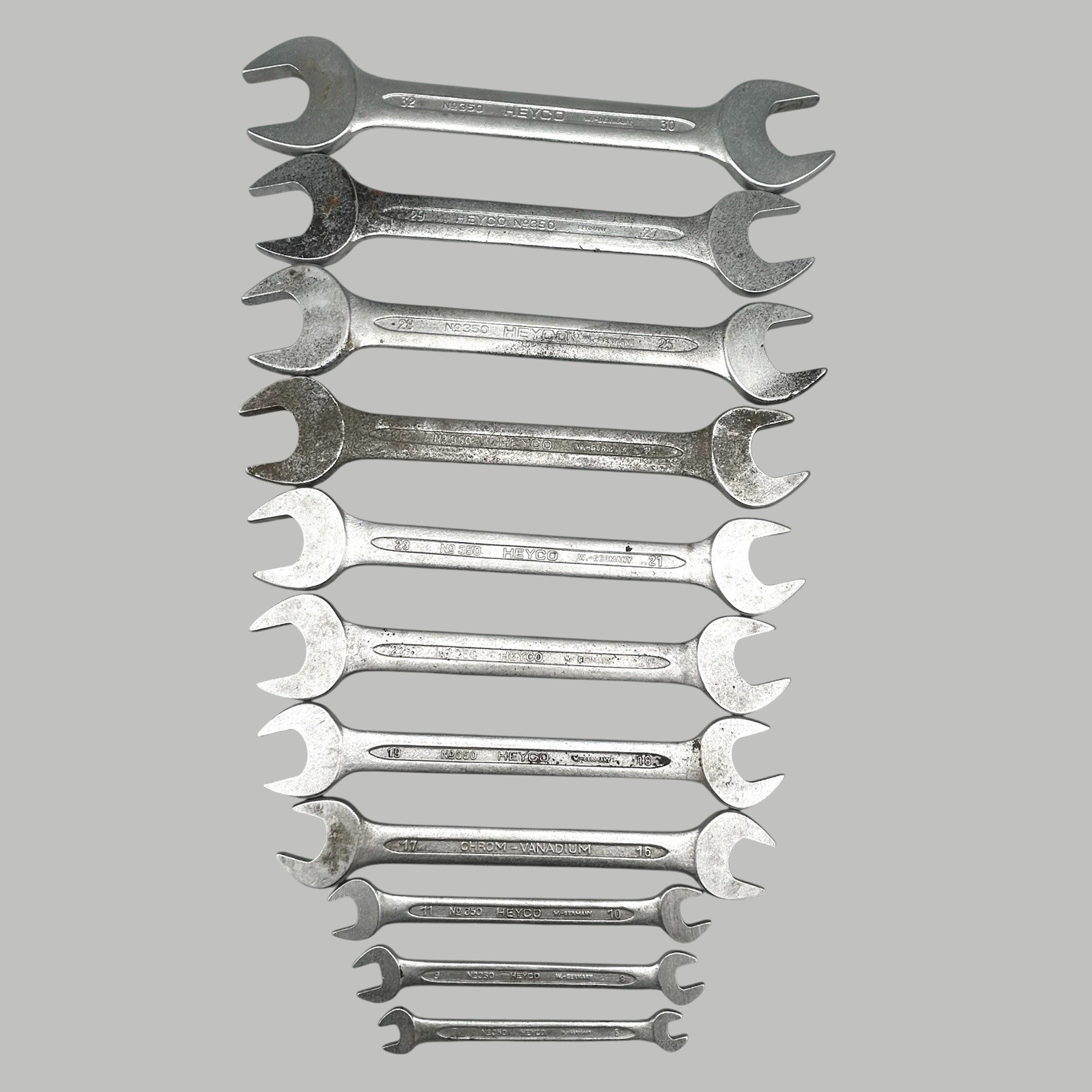 BMW Heyco Lot of 6 Wrench Set Open Ended 32×30 29×27 28×25 26×24 23×21 Plus More