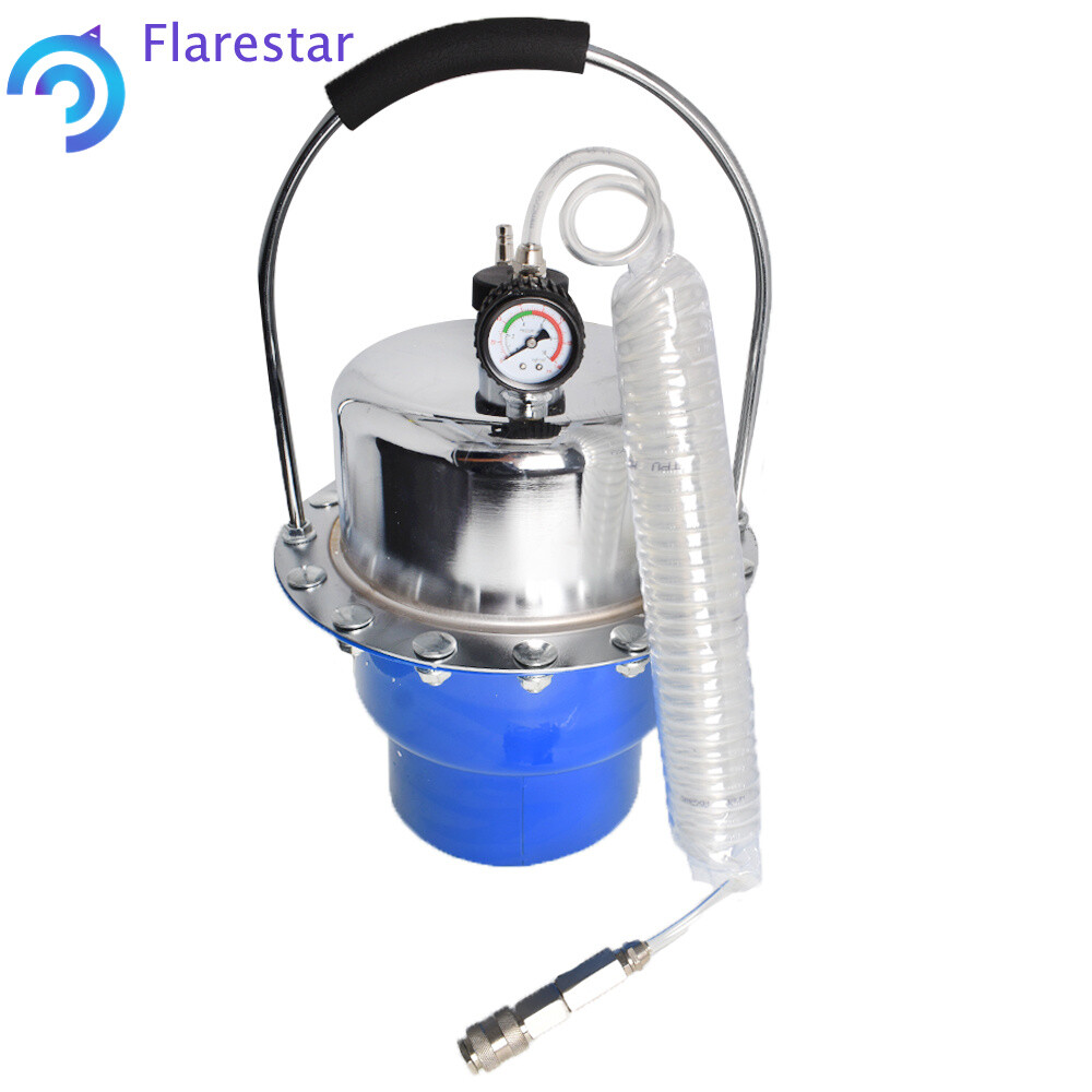 Portable Pneumatic Air Pressure Brake Kit + Clutch Bleeder Valve System Kit