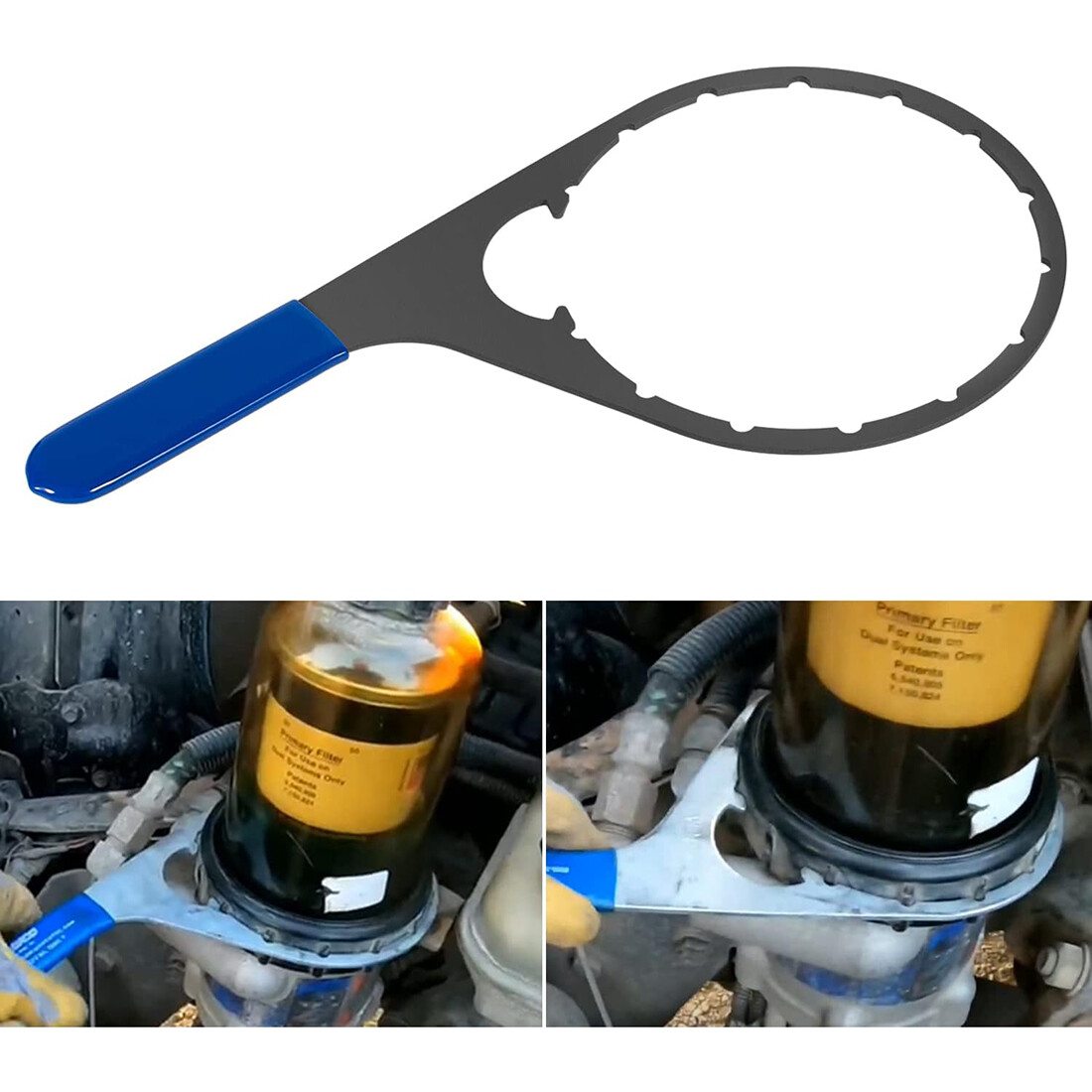 6″ 380134 Colar/Vent Cap Oil Fuel Filter Wrench Tool for Davco Fuel Pro 382 380