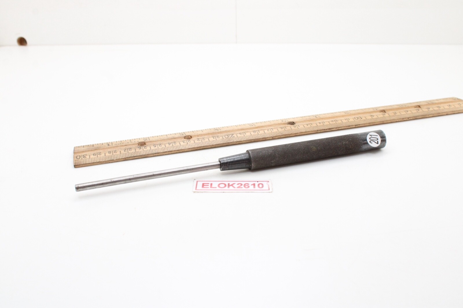 Unbranded 1/8″ Pin Punch 7.75″ Long Knurled Shank