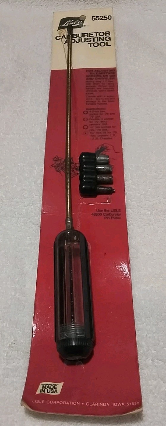 55250 LISLE CARBURETOR ADJUSTING TOOL «MADE IN THE USA » 🇺🇸