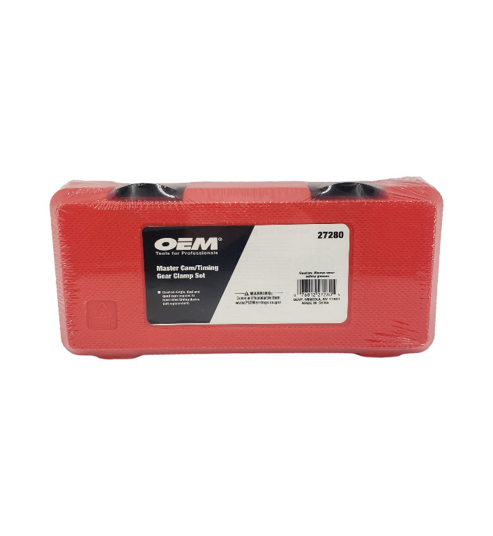 OEM TOOLS 27280 5 PC Master Universal Single Twin Quad Cam Clamp Kit – SEALED