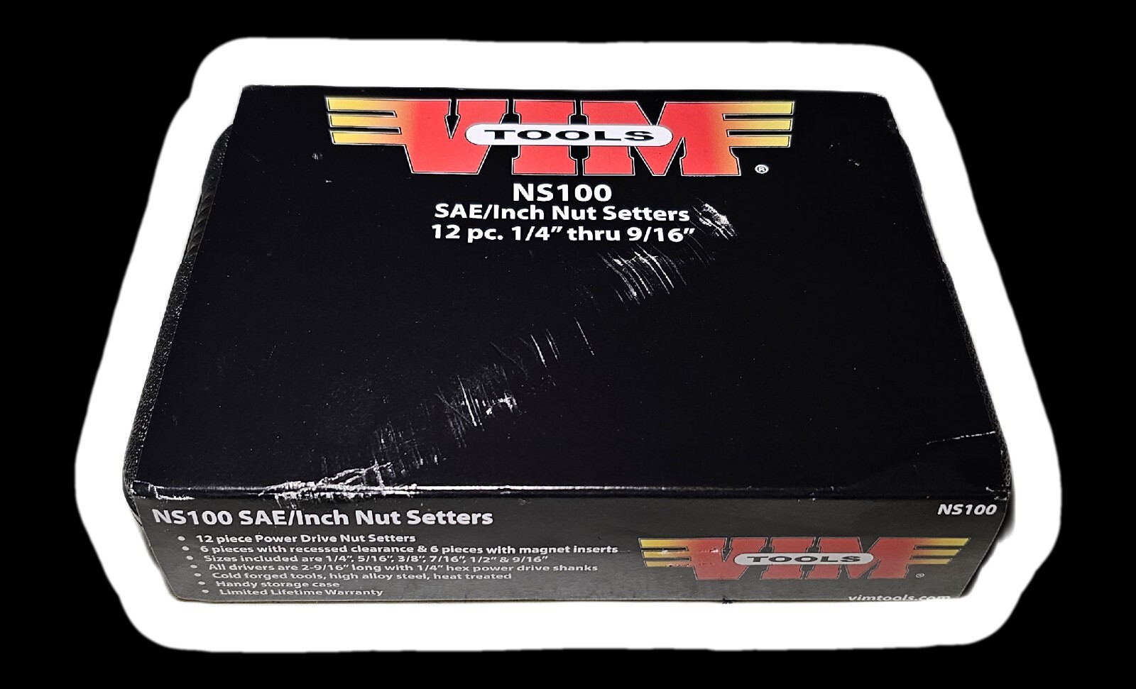 Vim Tools 12pc SAE Nutsetters NS100