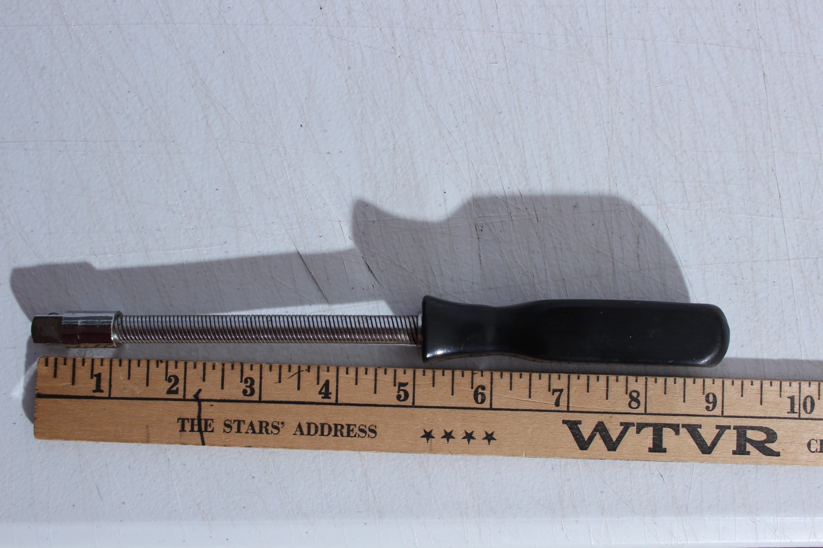Snap-on Tool FX-62A Flexible Shank Socket Driver 3/8 Drive Black Hard Handle USA
