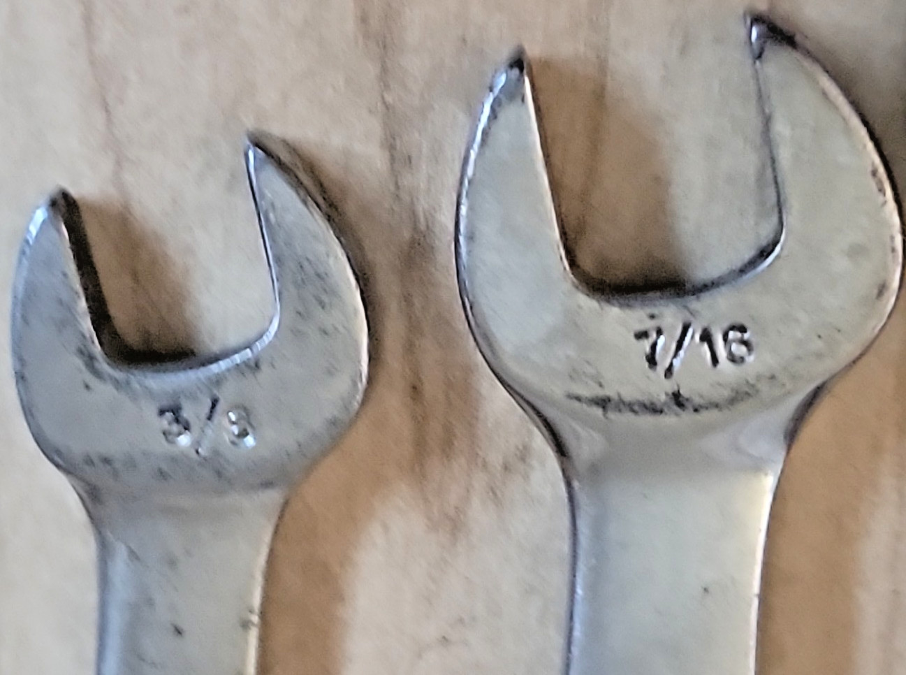 Snap-On Wrenches Combination SAE OEX & OSH 7/8 3/4 11/16 9/16 1/12 7/16 3/8 READ