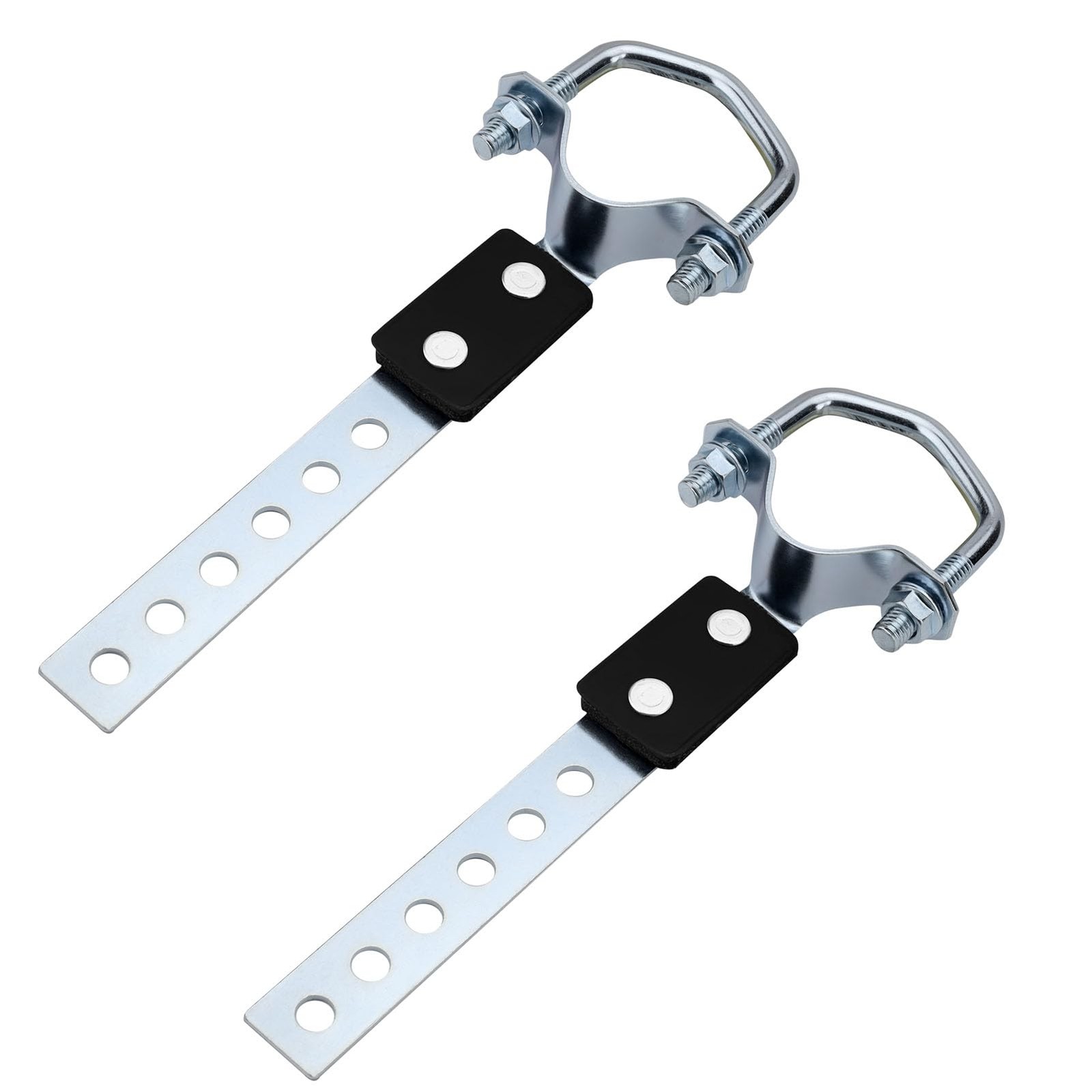 2 Pcs Exhaust Hangers Muffler Hanger Swivel Tail Pipe Universal Exhaust Tailp…