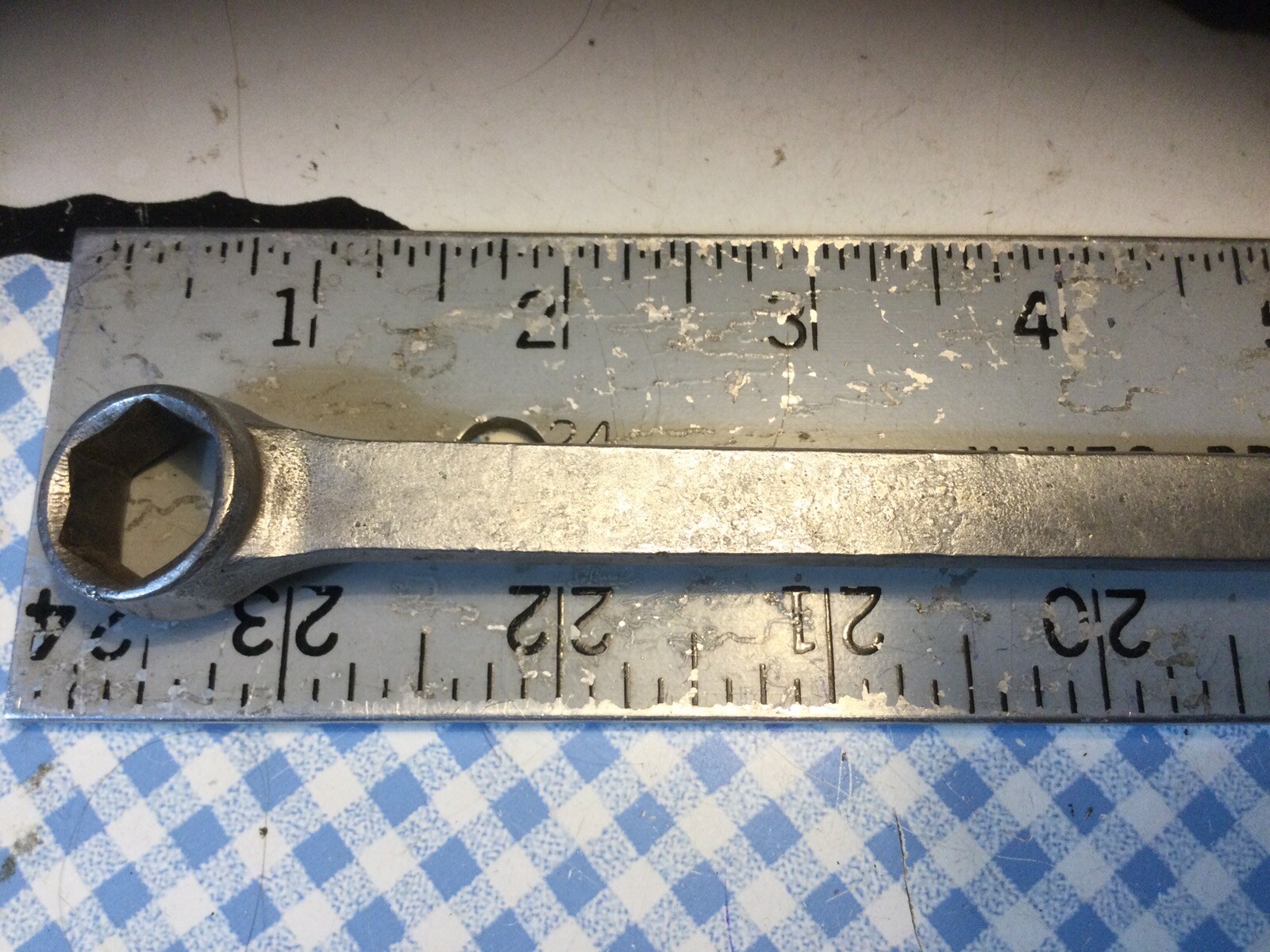 Rare Vanadium Tool Co. Combination Wrench 9/16″ SAE CL-9 6 Point Stamped LC-9