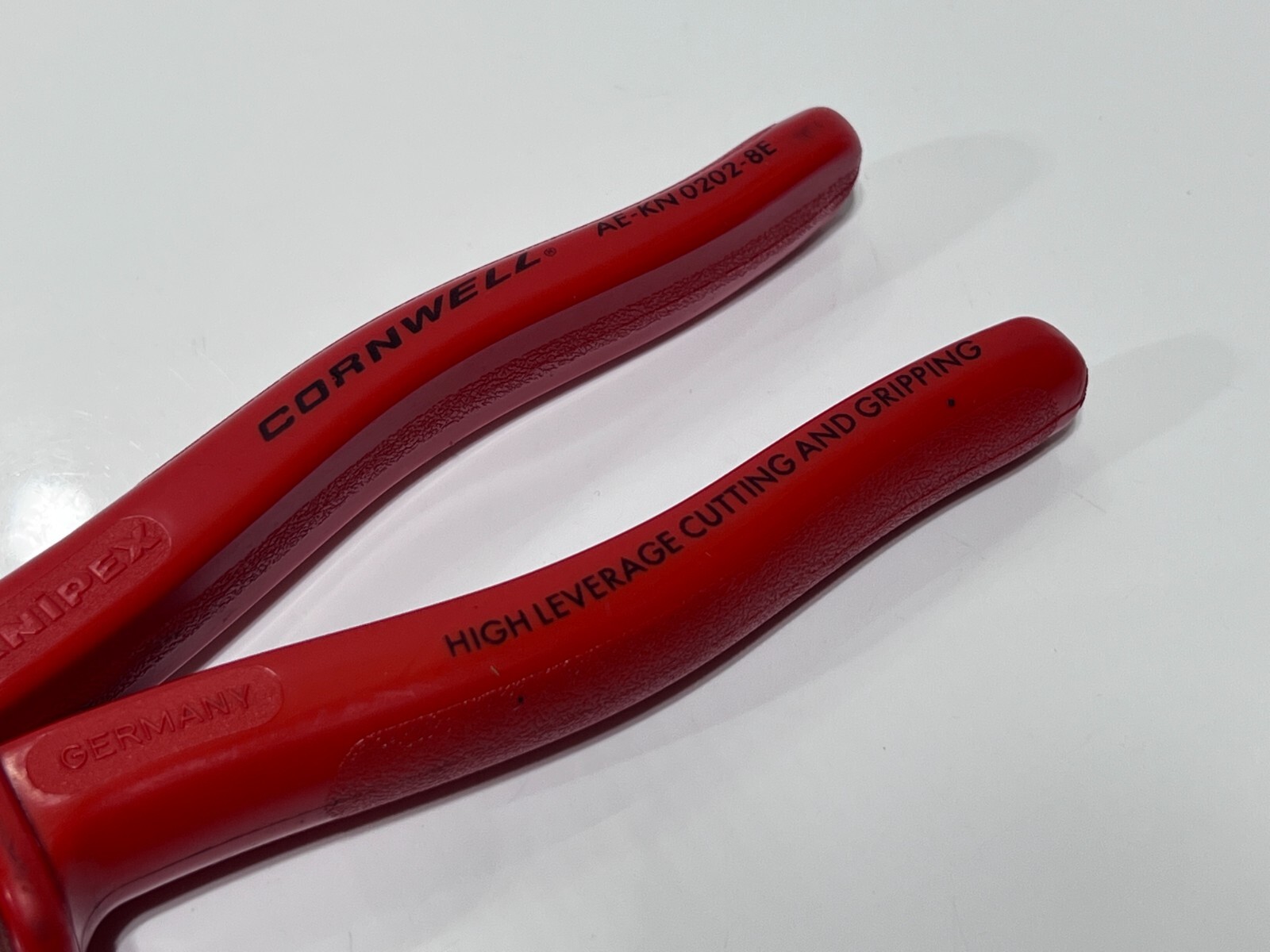 Cornwell KNIPEX AE-KN 0202-8E Insulated High Leverage Cutting & Gripping Pliers