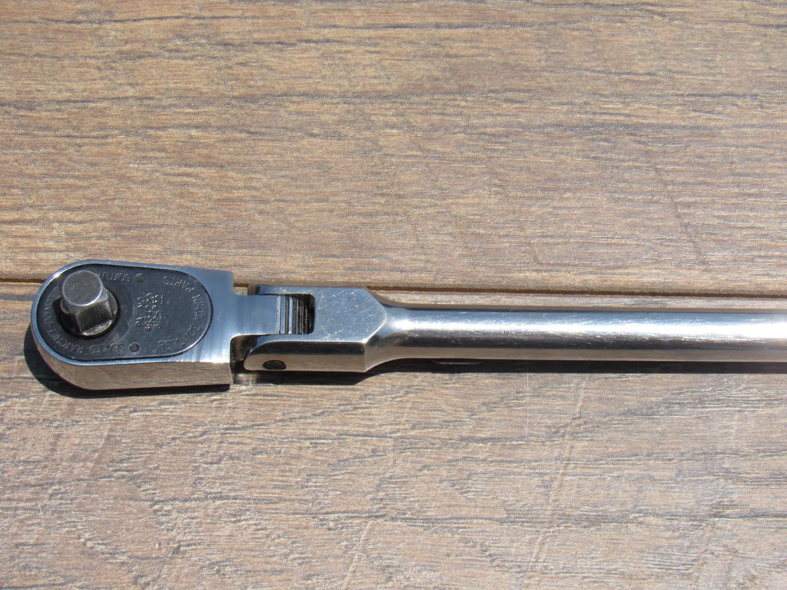 SNAP ON 3/8″ DRIVE FX936A LONG HANDLE LOCKING FLEX HEAD RATCHET NEW LOGO 11.5″