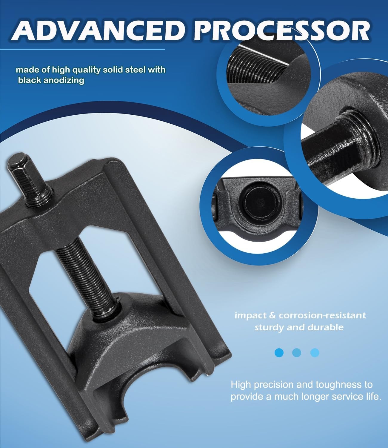 10105 Universal U Joint Puller Press Removal Tool For Light Duty Class 1-3 Truck