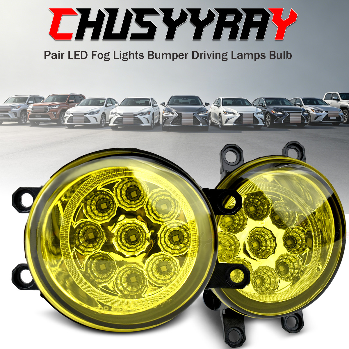 For 2006 2007 2008 2009 2010 2011 2012 Toyota RAV4 Fog Light Bumper Driving Lamp