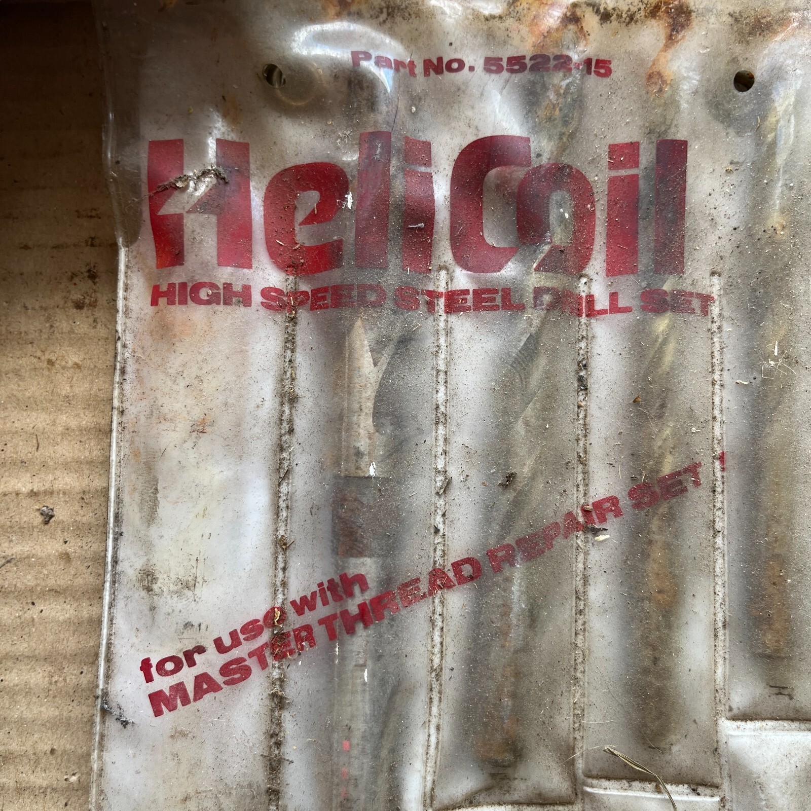 HeliCoil Tools 5522-15 SAE High Speed Steel Drill Set for Master Thread Repair a