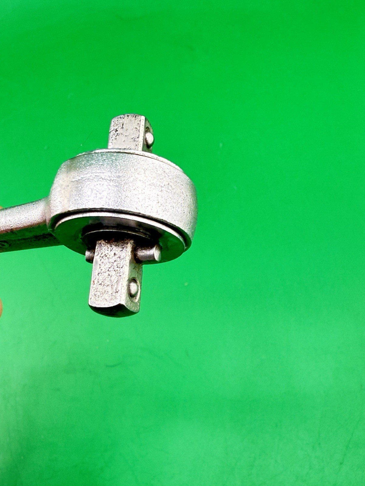 Very Rare! Hermes 1/4″ Inch Drive Sliding Square Ratchet Made In Germany NICE