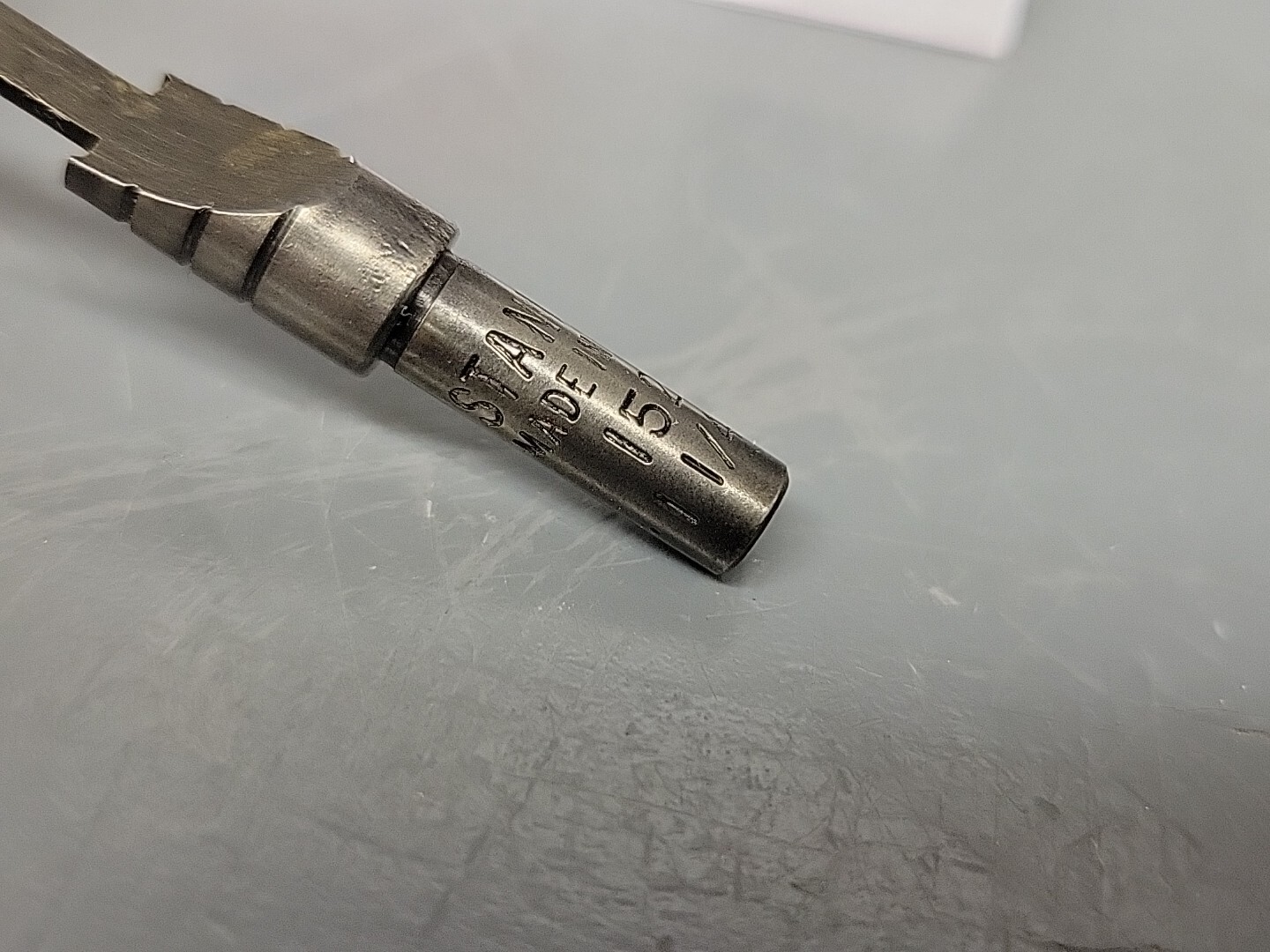 Stanley 04-705 3-In-One Screw Sink 1-1/4″ x #8 USA 1524A New Old Stock