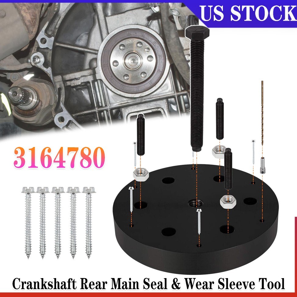 3164780 Crankshaft Rear Main Seal Wear Sleeve Installer Remover Cummins ISX QSX✈