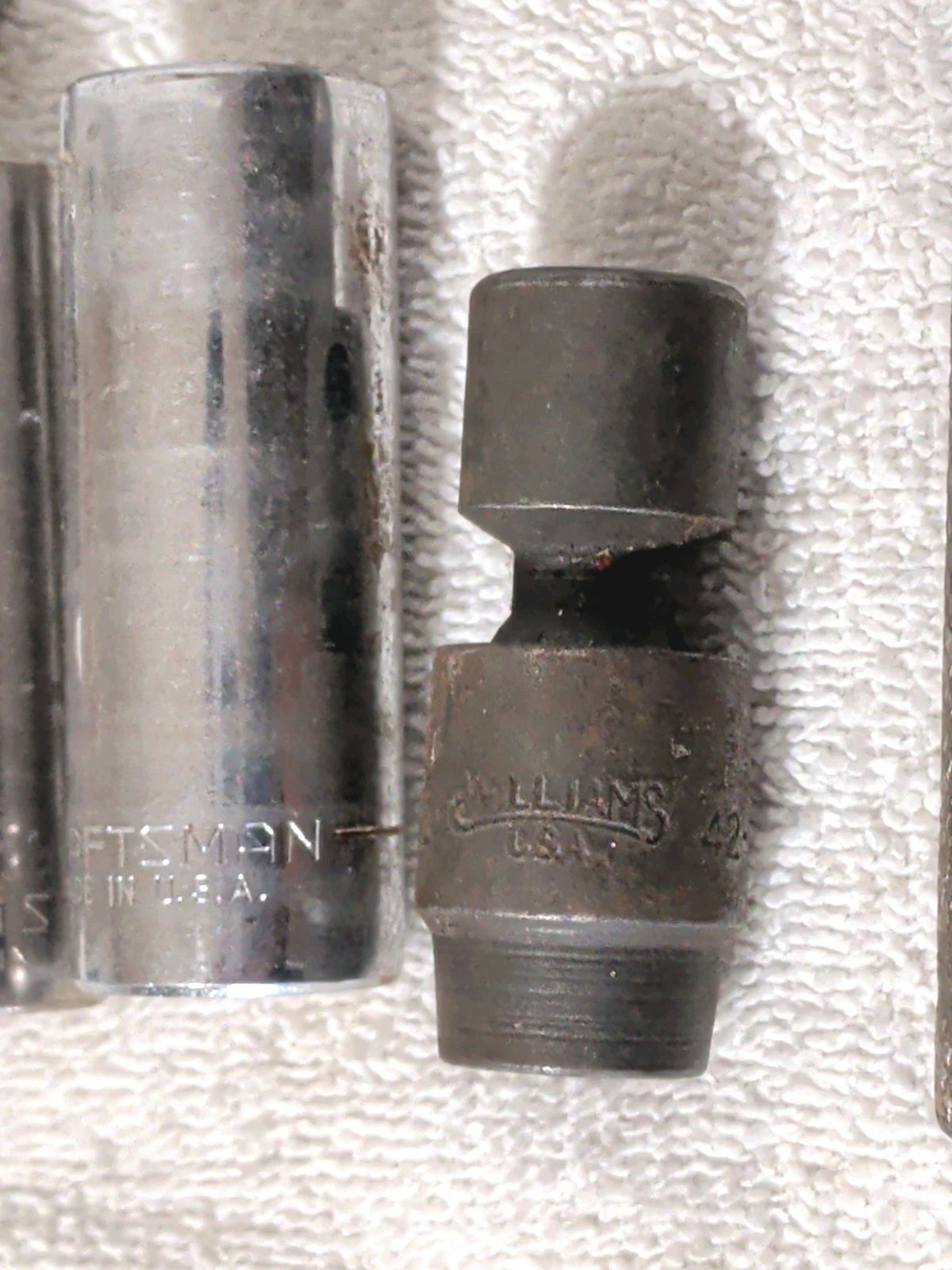 39pc. 3/8” Drive Sockets USA Made Craftsman, Sk, Thorsen, Williams,Snap On Etc.
