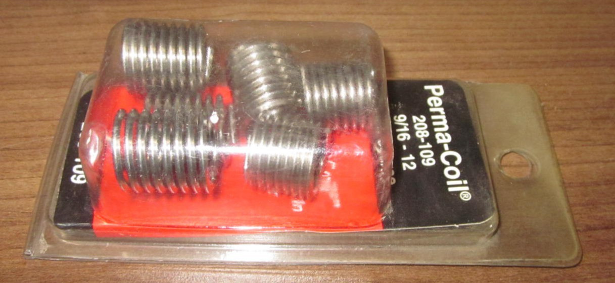 Perma-Coil 208-109, 9/16-12 Inch Coarse ~ 6 inserts … fits Heli