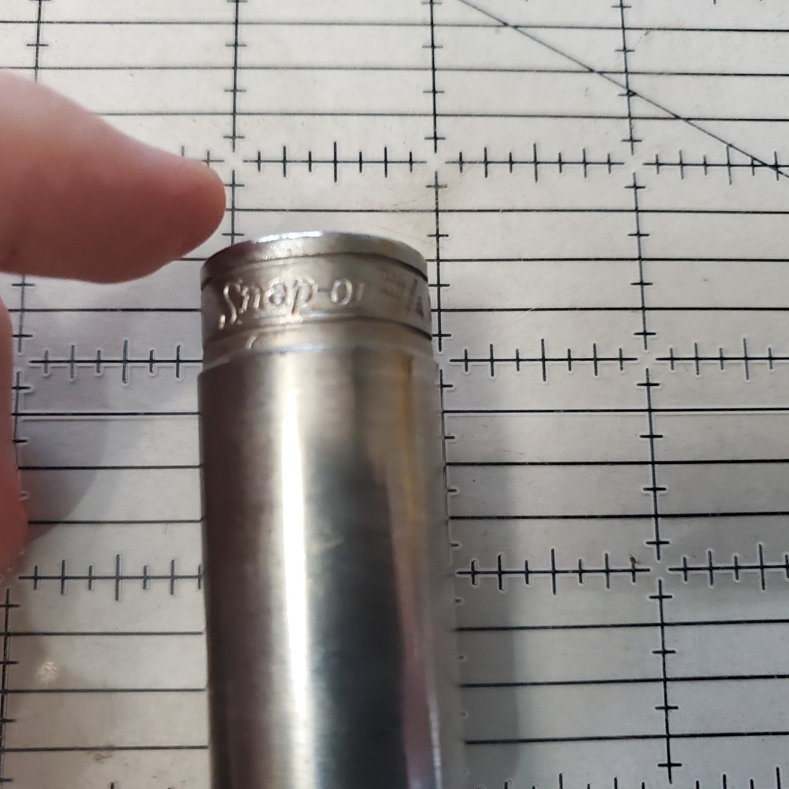 SNAP-ON TOOLS 3/8″ DRIVE 3/4″ DEEP 6 POINT SOCKET – MADE IN USA – SAE – SFS241