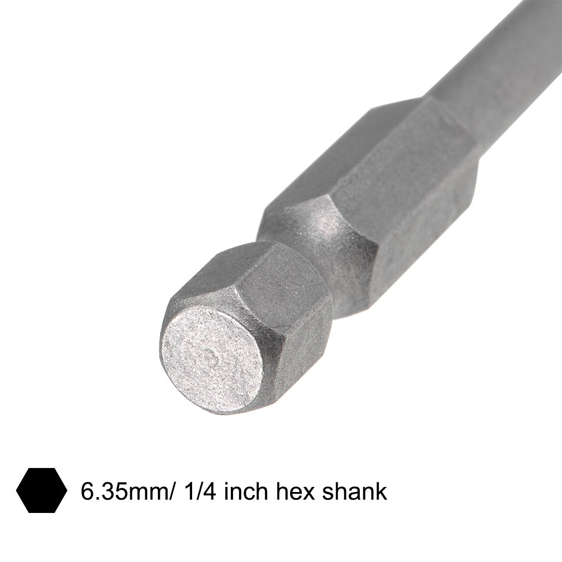 6pcs Slotted Bits Set 1/4″ Hex Shank SL2-SL6 Magnetic Screwdriver Bit