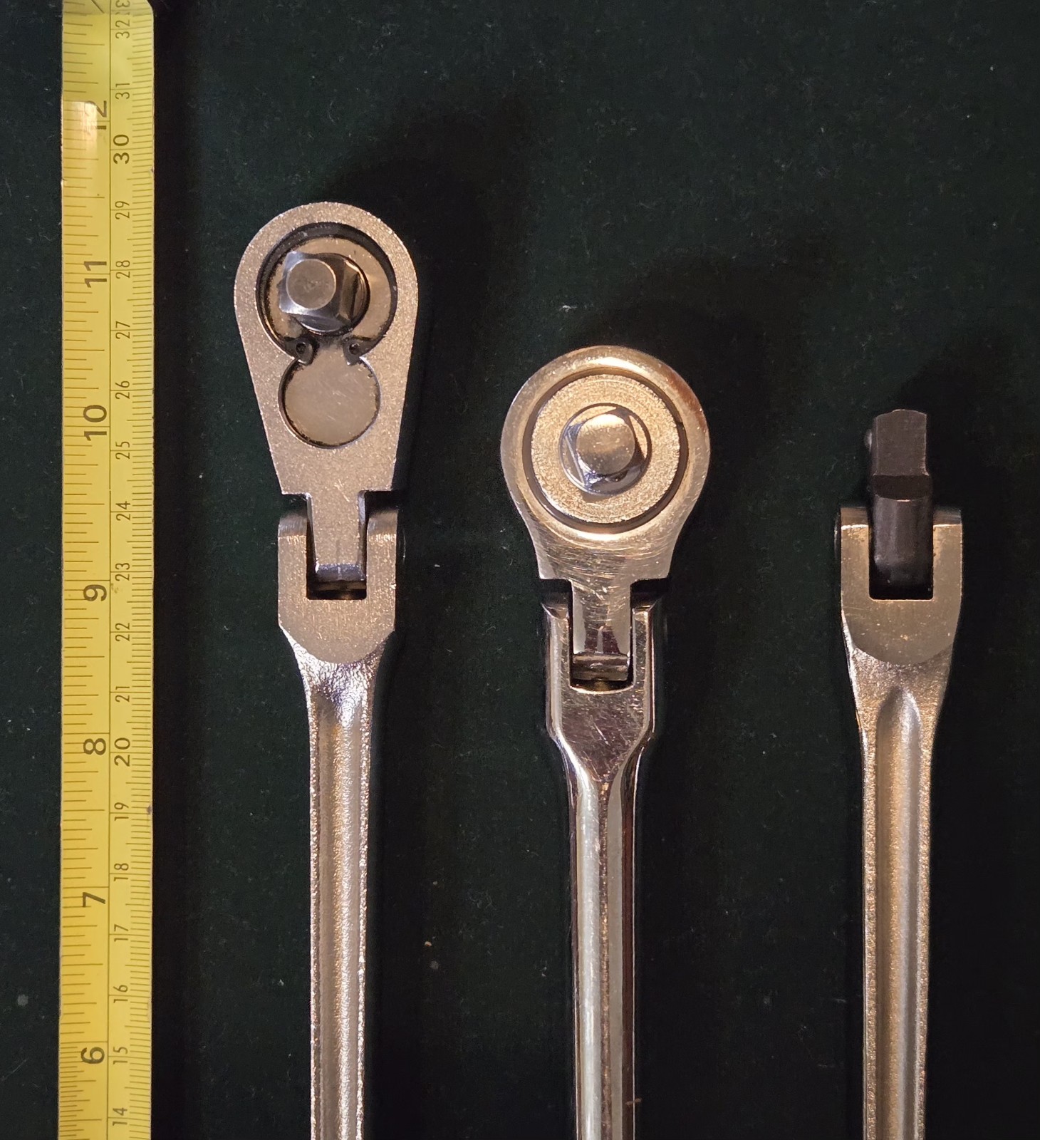 (1) USA Flex Head Ratchet Craftsman 44815 VVQ, 44363 D-AD & King Tony 3734-10