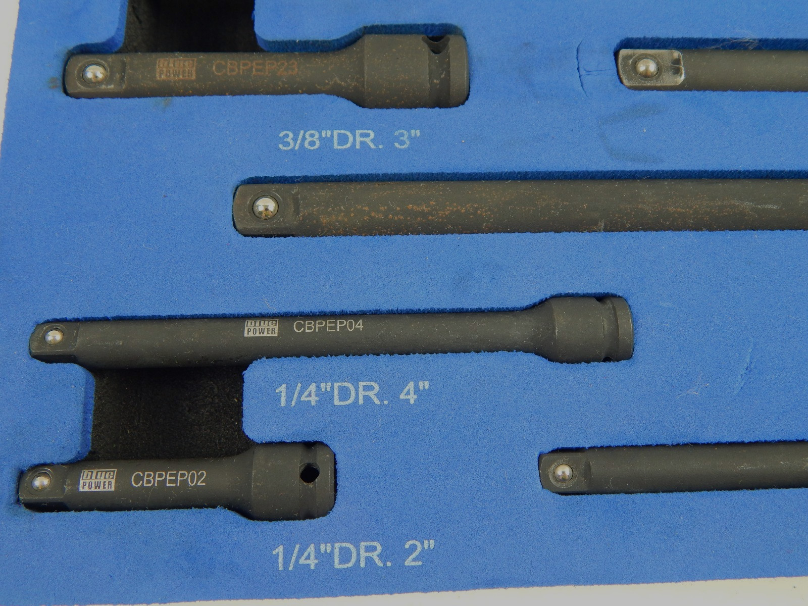 Cornwell Tools CBPEP11ST Combination Drive 11 Pc Impact Extension Set Foam Tray