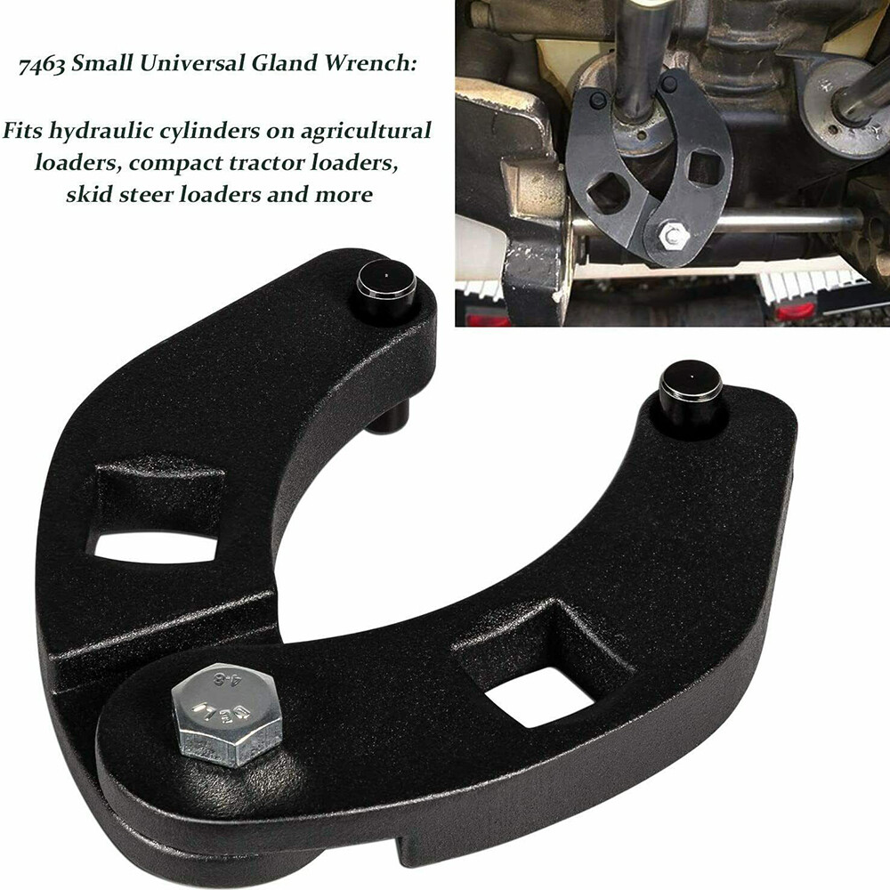 LABLT Gland Nut Wrench Adjustable Hydraulic Cylinder Spanner Wrench With Pins
