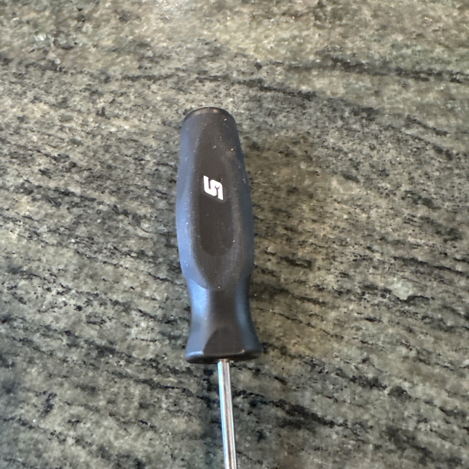 Snap On sgd304b flat tip soft grip mini tip screwdriver black new