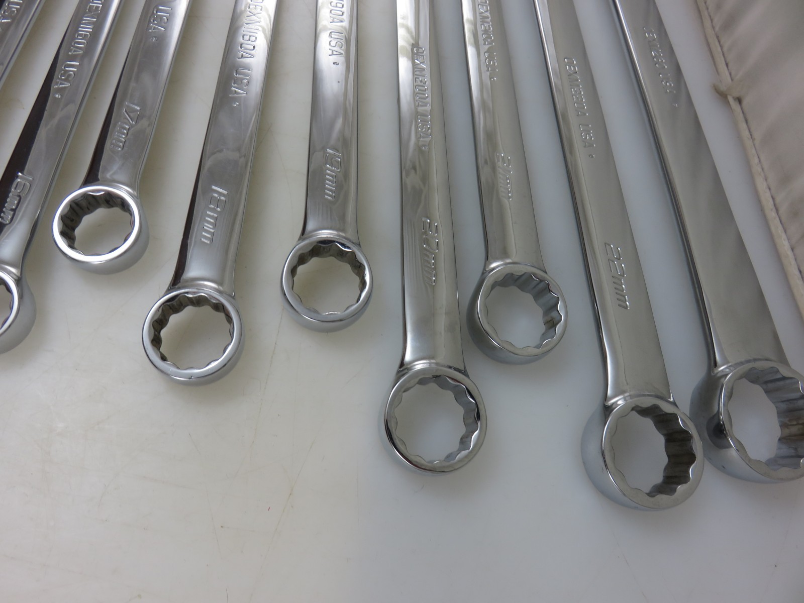 Snap-On METRIC OEXM Series Combination Wrench 14pc Set 10mm-22mm + 26mm