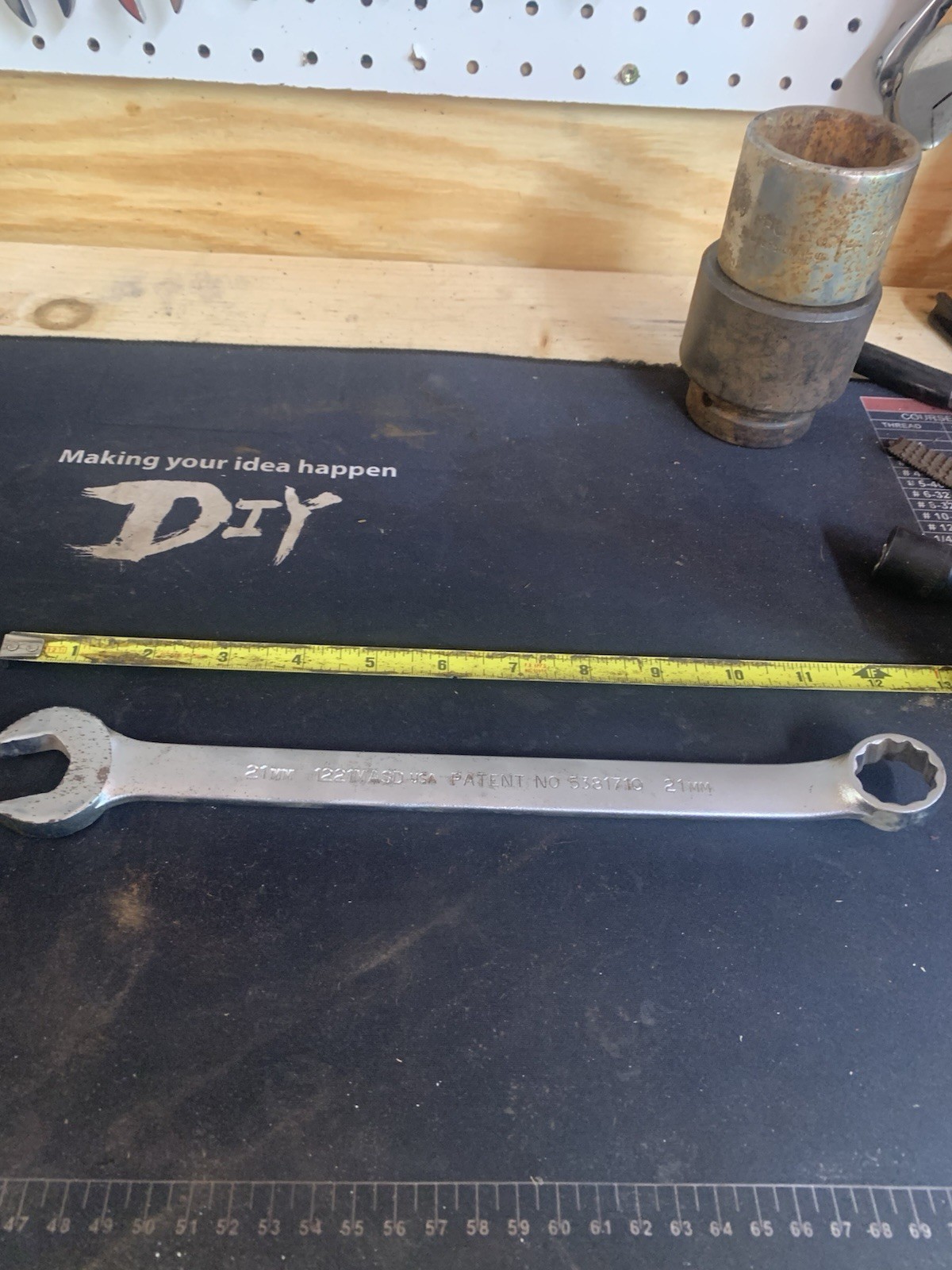 Proto Professional Anti-Slip 21mm 12-Point Combination Wrench – 1221MASD – USA