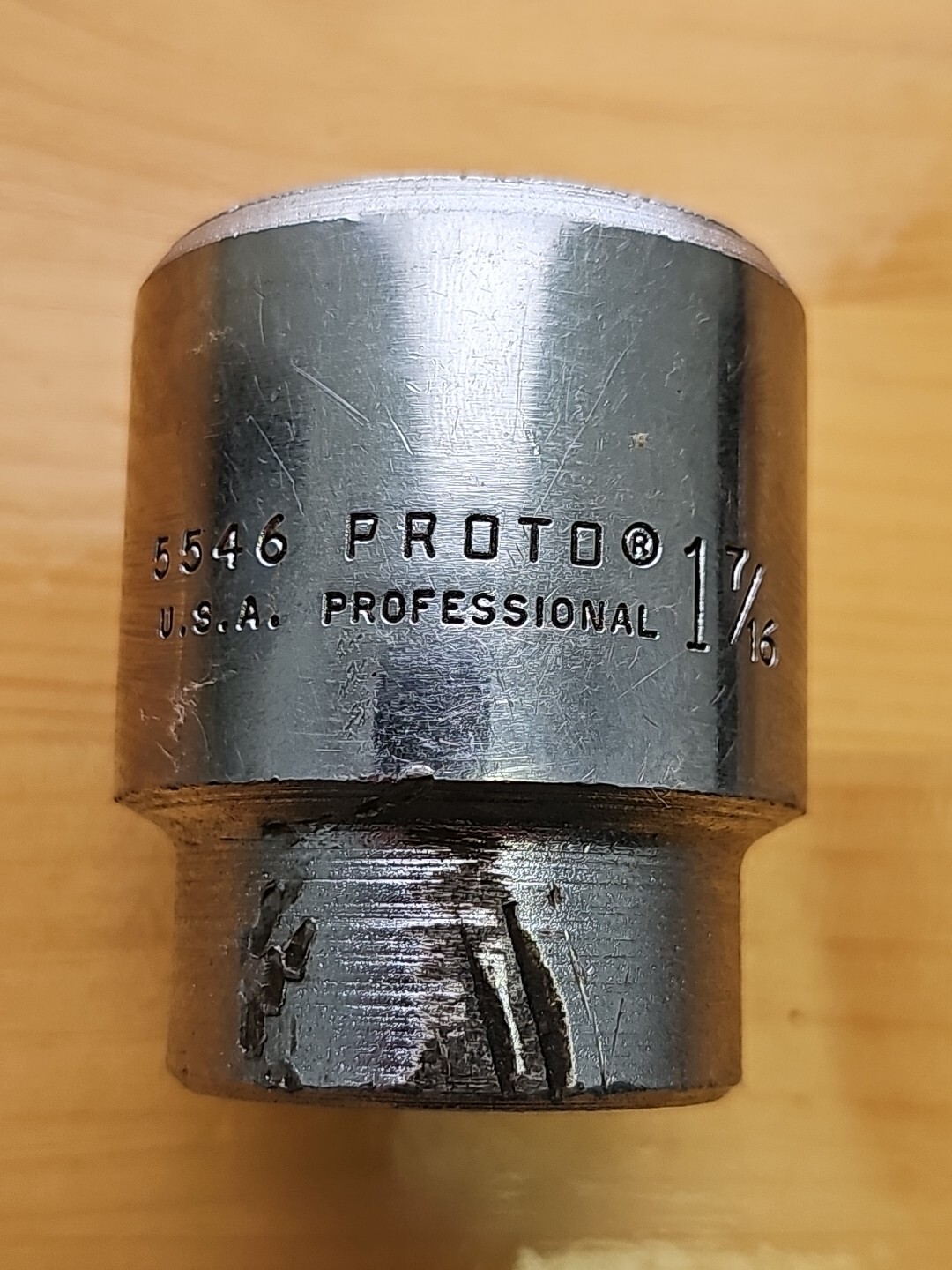 Proto Tools Professional Chrome Socket 5546 1-7/16” 3/4″ Drive 12 Point USA