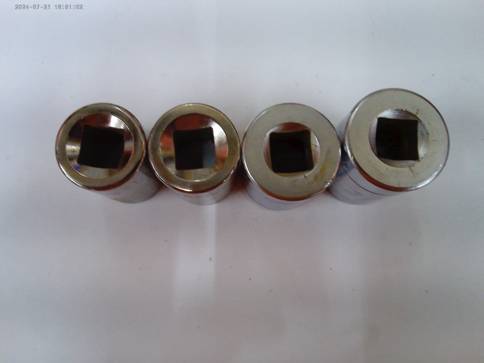 USA Craftsman 4 Sockets 13/16”7/8”15/16” 1 12 Point 1/2” Drive SHALLOW BIN F/S