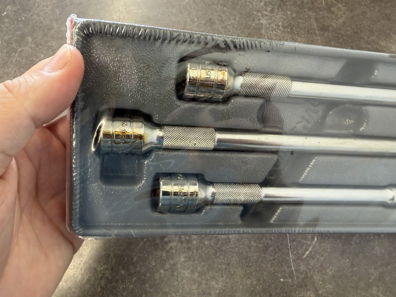 Snap-On 6pc Wobble Plus Extension Set 206AFXWP (1110609)